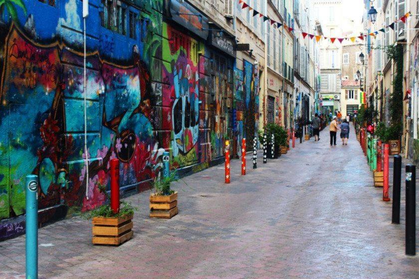 Quartier le plus animé de Marseille La Plaine Cours Julien chambre privé dans appartement Esterno foto