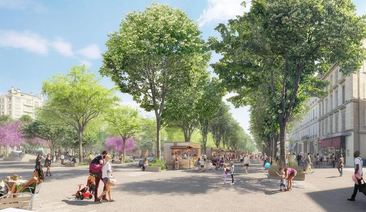 Quartier le plus animé de Marseille La Plaine Cours Julien chambre privé dans appartement Esterno foto